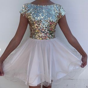 Girls sequin dress